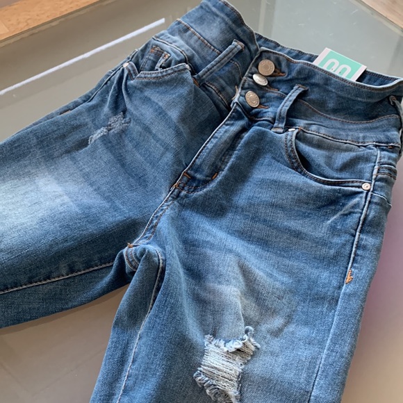 BNWT IBIZA Fit Jeans Denim Butt lifting Push Up Hi Waist Ultra Rise Skin… - Picture 11 of 12